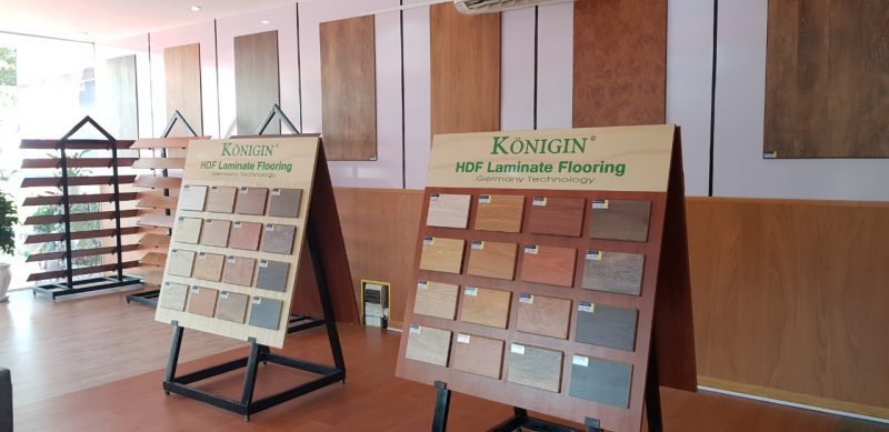 Sàn gỗ Cao Cấp Konigin với nhiều mẫu mã, màu sắc cho khách hàng lựa chọn